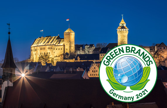 GREEN BRANDS Germany 2021 Gala am 16. Mai 2022 im Historischen Rathaussaal zu Nürnberg